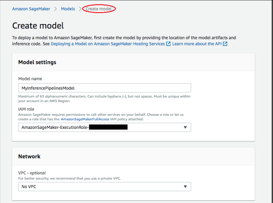 Criar modelo Neo para inferência