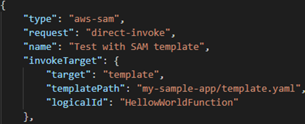 
            Configure o arquivo launch.json para depuração baseada em modelo.
          