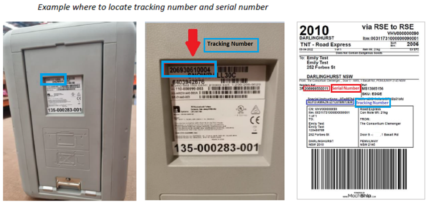 
            			Tracking and Serial Numbers
            		