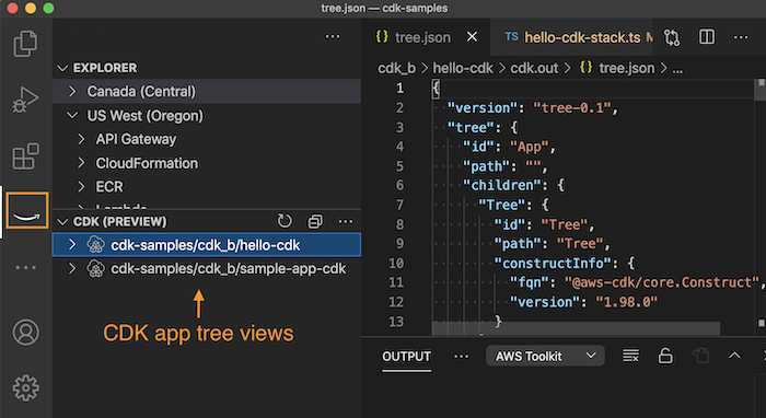 Navigating the AWS Toolkit for Visual Studio Code - AWS Toolkit for VS Code
