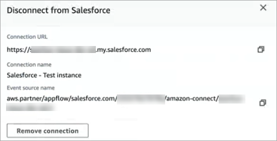 
                        与 Salesforce 页面解除连接。
                    